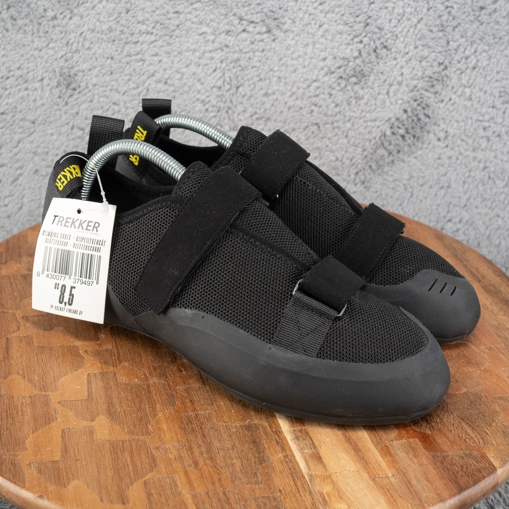 Trekker Core Rock Climbing Shoes Lightweight‎ Breathable Dual-Strap Sz 8.5